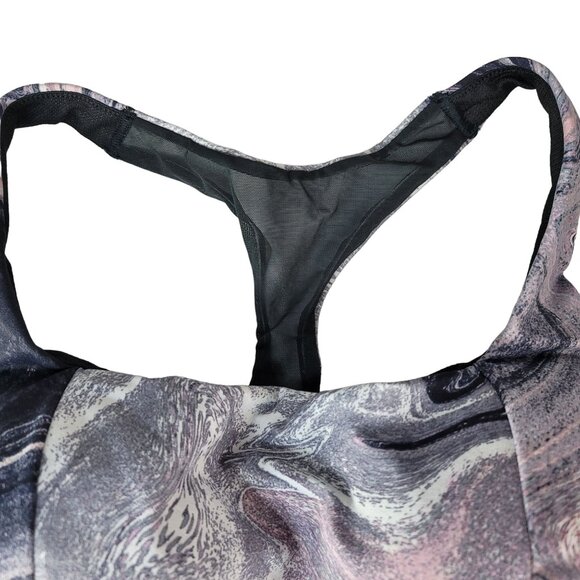 Victoria's Secret Wirefree Sports Bra Gray Pink Size 38DDD Medium Support NWT - Picture 3 of 10